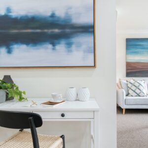 Canvas on aluminium frame